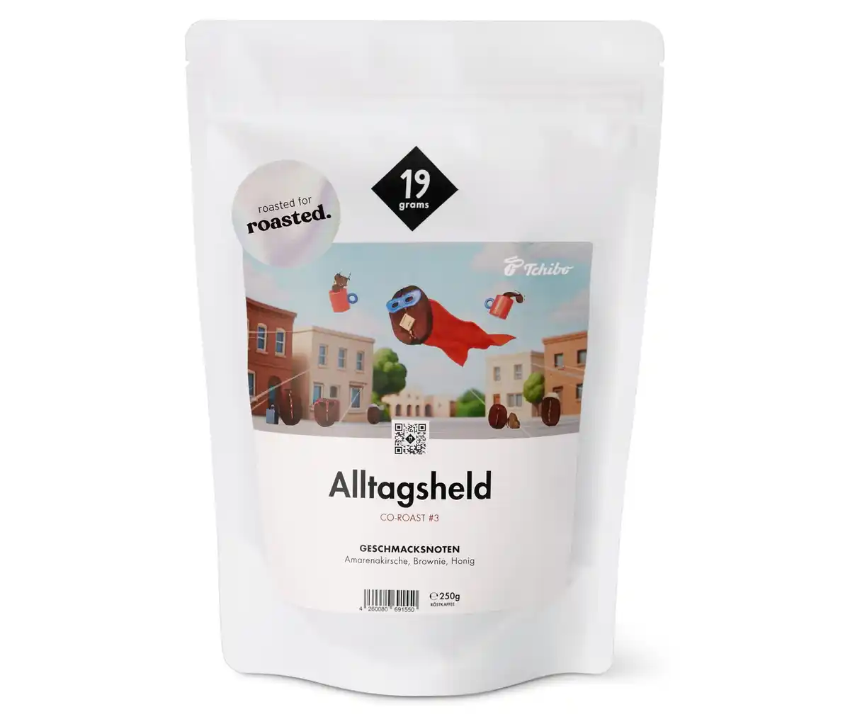 Bild 1 von 19grams x roasted. - Alltagsheld Co-Roast #3 Omni-Roast - 250 g Ganze Bohne
