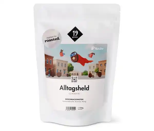 Bild 1 von 19grams x roasted. - Alltagsheld Co-Roast #3 Omni-Roast - 250 g Ganze Bohne