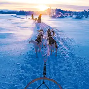 Winterzauber in Finnland