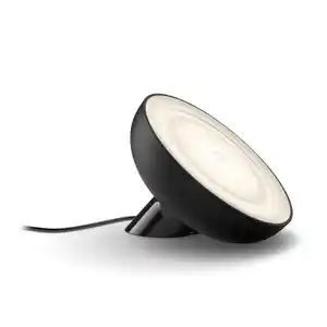 Philips HUE Led-Tischleuchte White & Color Ambiance Bloom + Bridge, Schwarz, Weiß, Kunststoff, 40.1x25x25 cm, ZigBee-Technologie, Smartphone-Steuerung, Lampen & Leuchten, Innenbeleuchtung, Smart Lig