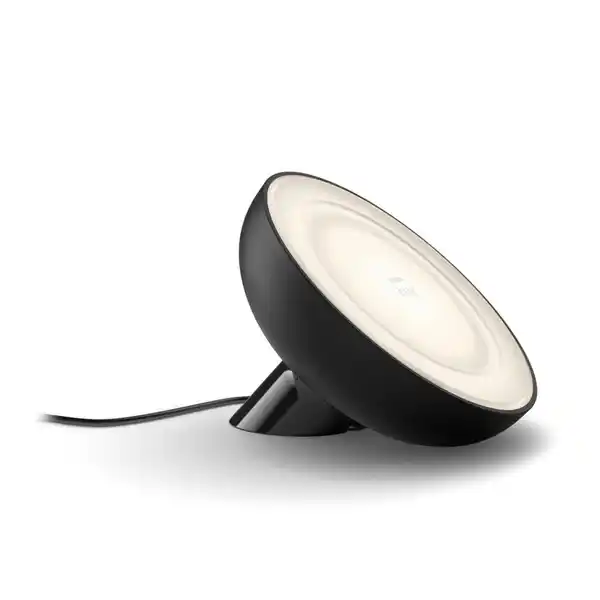 Bild 1 von Philips HUE Led-Tischleuchte White & Color Ambiance Bloom + Bridge, Schwarz, Weiß, Kunststoff, 40.1x25x25 cm, ZigBee-Technologie, Smartphone-Steuerung, Lampen & Leuchten, Innenbeleuchtung, Smart Lig