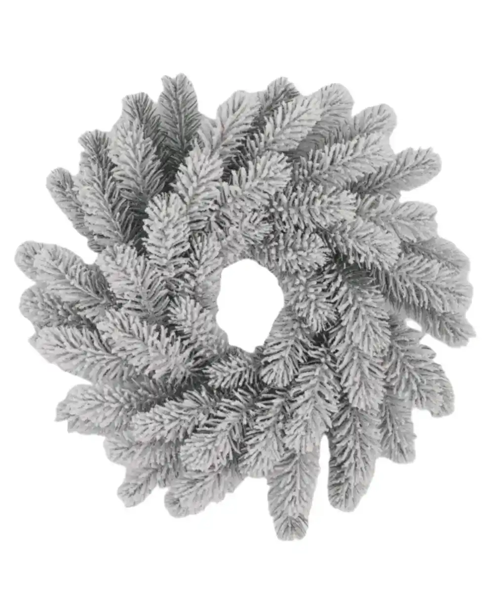 Bild 1 von Weihnachtlicher Kunstkranz, weiß