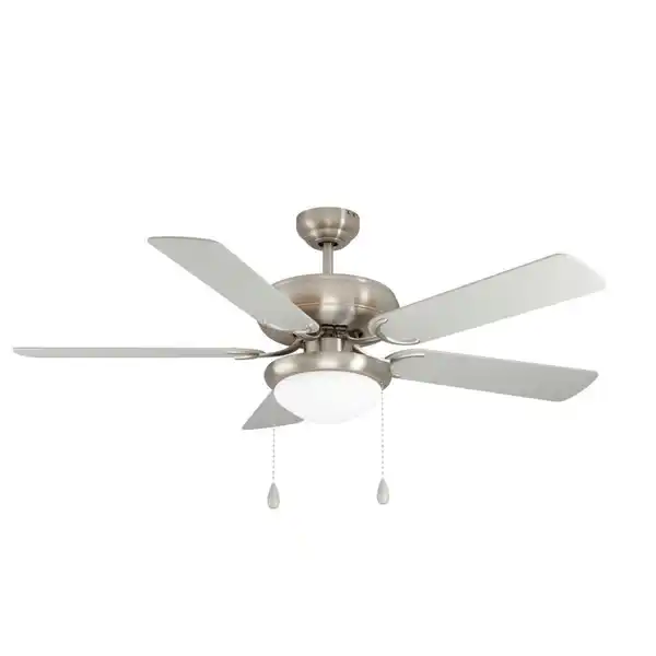 Bild 1 von Eglo Ventilator Ballina, Metall, Glas, 44 cm, Winterbetrieb, geräuscharm, Zugschalter, Sommerbetrieb, Freizeit, Heizen & Kühlen, Ventilatoren