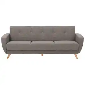 Max Winzer Schlafsofa, Grau, Textil, Buche, 3-Sitzer, 230x85x82 cm, Goldenes M, Made in Europe, Rücken echt, Kinder- & Jugendzimmer, Jugendmöbel, Jugendsofas