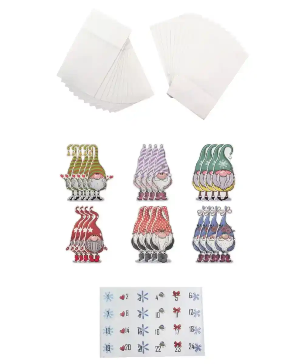 Bild 1 von DIY Adventskalender, weiß