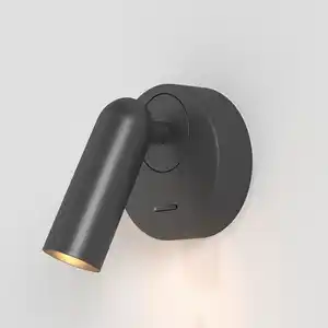 Wandleuchte Mirax Schwarz max. 3 Watt Wandlampe, Schwarz