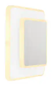 LED-Wandleuchte Many Opal/Nickelfarben max. 12Watt Wandlampe, Opal, Nickelfarben