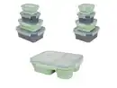 Bild 1 von SILVERCREST® Faltbare Frischhaltedosen / Lunchbox, aus hitzebeständigem Silikon