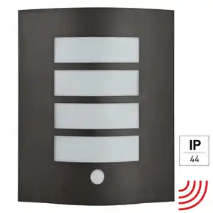 Xxxl AUßENWANDLEUCHTE Tauri, Schwarz, Metall, 11.5x29x23 cm, Schutzklasse II (Schutzisoliert), LED-Leuchtmittel austauschbar, Lampen & Leuchten, Außenbeleuchtung, Außenleuchten