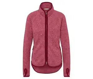 Strickfleece-Jacke, rosa