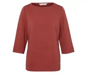 Strukturiertes Shirt, rost