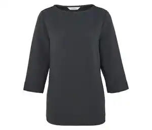 Strukturiertes Shirt, anthrazit