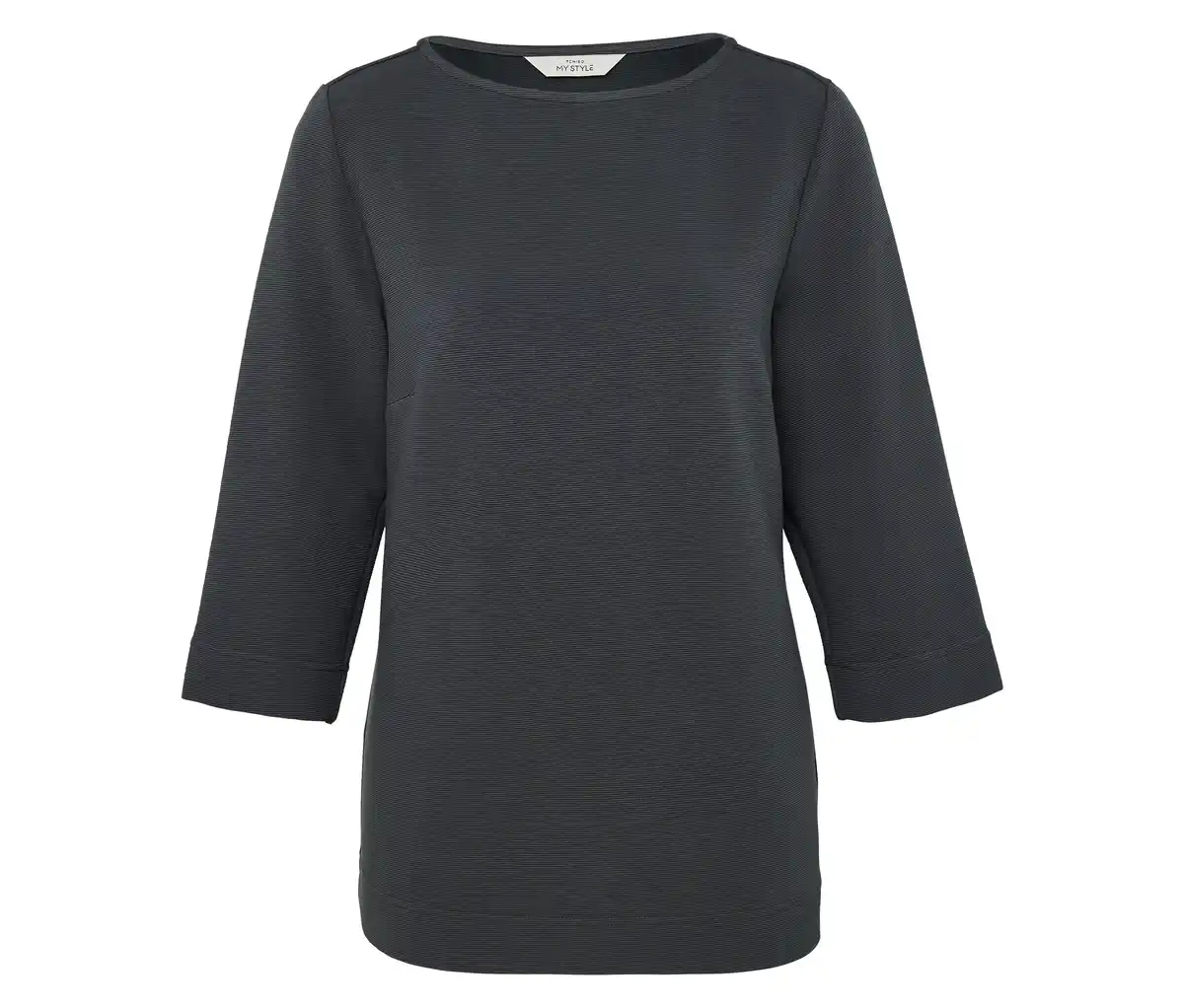 Bild 1 von Strukturiertes Shirt, anthrazit