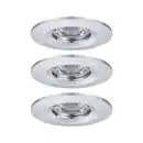 Bild 1 von LED-Deckenleuchte Nova mini max. 4 Watt, 3-teilig Deckenlampe, Alufarben, Chromfarben