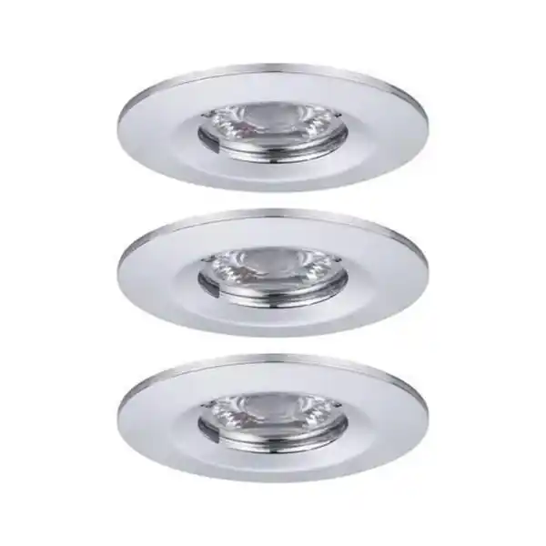 Bild 1 von LED-Deckenleuchte Nova mini max. 4 Watt, 3-teilig Deckenlampe, Alufarben, Chromfarben