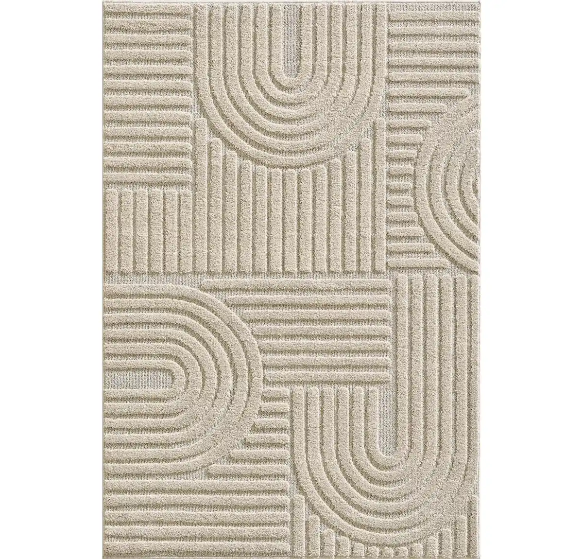 Bild 1 von Hochflorteppich Boho Beige ca. 200x290cm, Beige