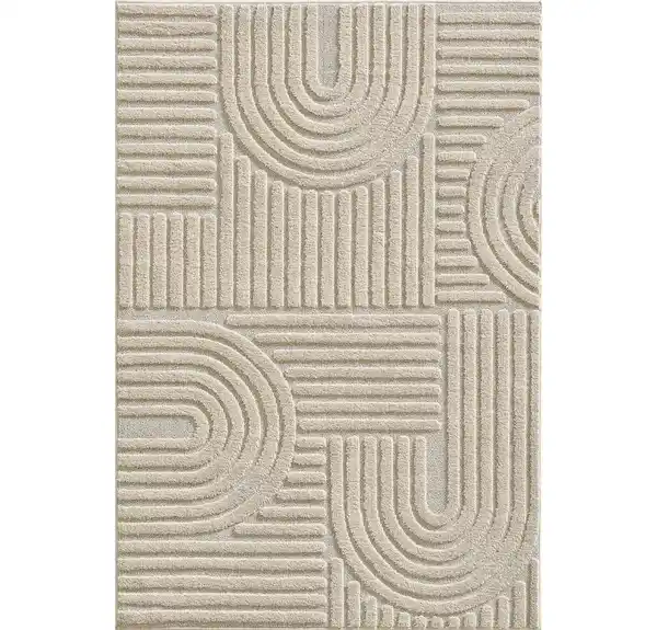 Bild 1 von Hochflorteppich Boho Beige ca. 200x290cm, Beige