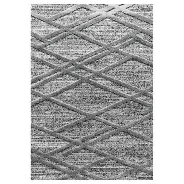 Bild 1 von Webteppich Pisa Grau ca. 140x200cm, Grau