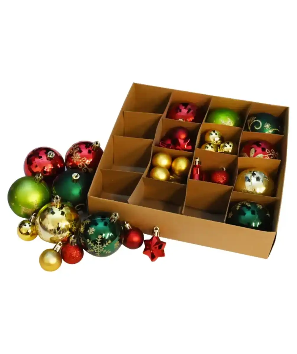 Bild 1 von Christbaumkugeln, rot