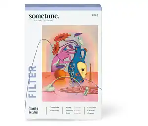 sometime - SANTA ISABEL Filterkaffee - 250 g Ganze Bohne