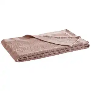 Dieter Knoll Wohndecke Beja, Rosa, Textil, Struktur, 150x200 cm, Oeko-Tex® Made IN Green, pflegeleicht, Wohntextilien, Decken, Kuscheldecken