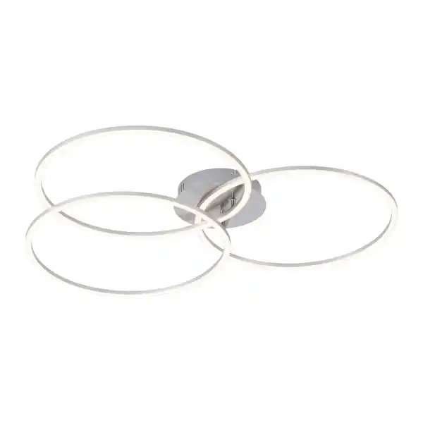 Bild 1 von LED-Deckenleuchte Ivanka max. 41 Watt Deckenlampe, Chromfarben
