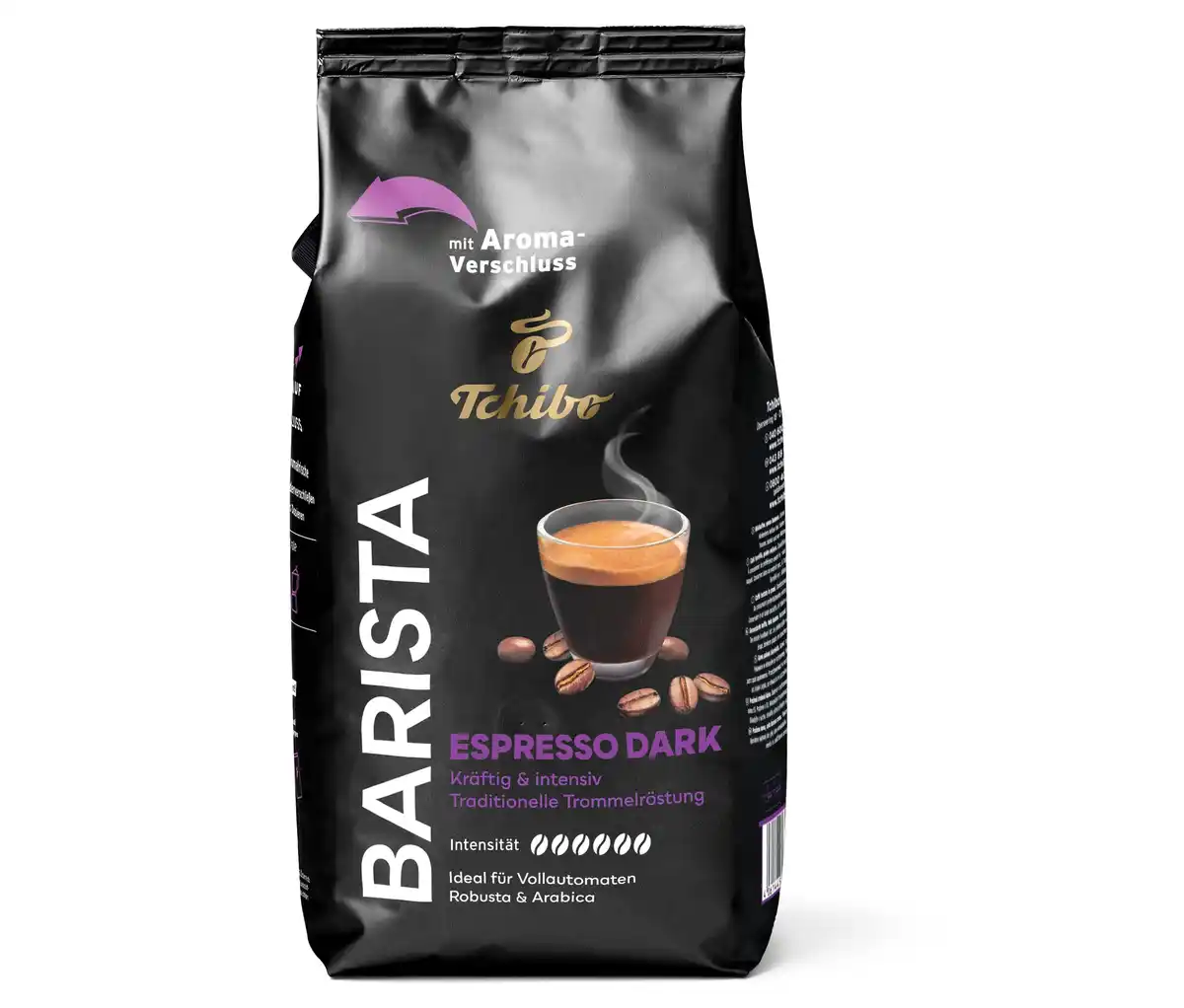 Bild 1 von BARISTA Espresso Dark - 1 kg Ganze Bohne