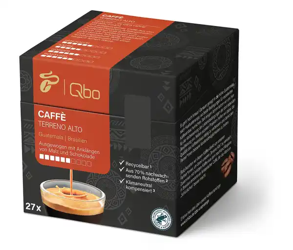 Bild 1 von Qbo Caffè TERRENO ALTO - 27 Kapseln