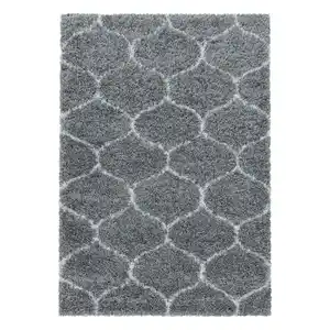 Webteppich Salsa Grau ca. 240x340cm, Grau