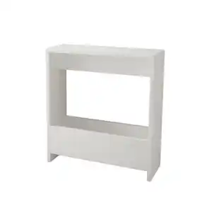 Livetastic Beistelltisch Riga, Weiß, Holzwerkstoff, 20x60x55 cm, Wohnzimmer, Wohnzimmertische, Beistelltische