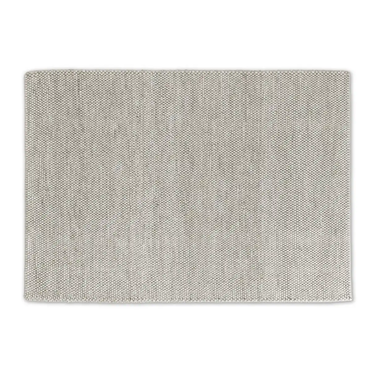 Bild 1 von Schöner Wohnen Handwebteppich Poppy, Hellgrau, Textil, Uni, rechteckig, 170x240 cm, in verschiedenen Größen erhältlich, für Fußbodenheizung geeignet, Teppiche & Böden, Teppiche, Naturteppiche