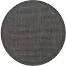 Bild 1 von Outdoorteppich Giza Schwarz Ø ca. 120cm, Schwarz