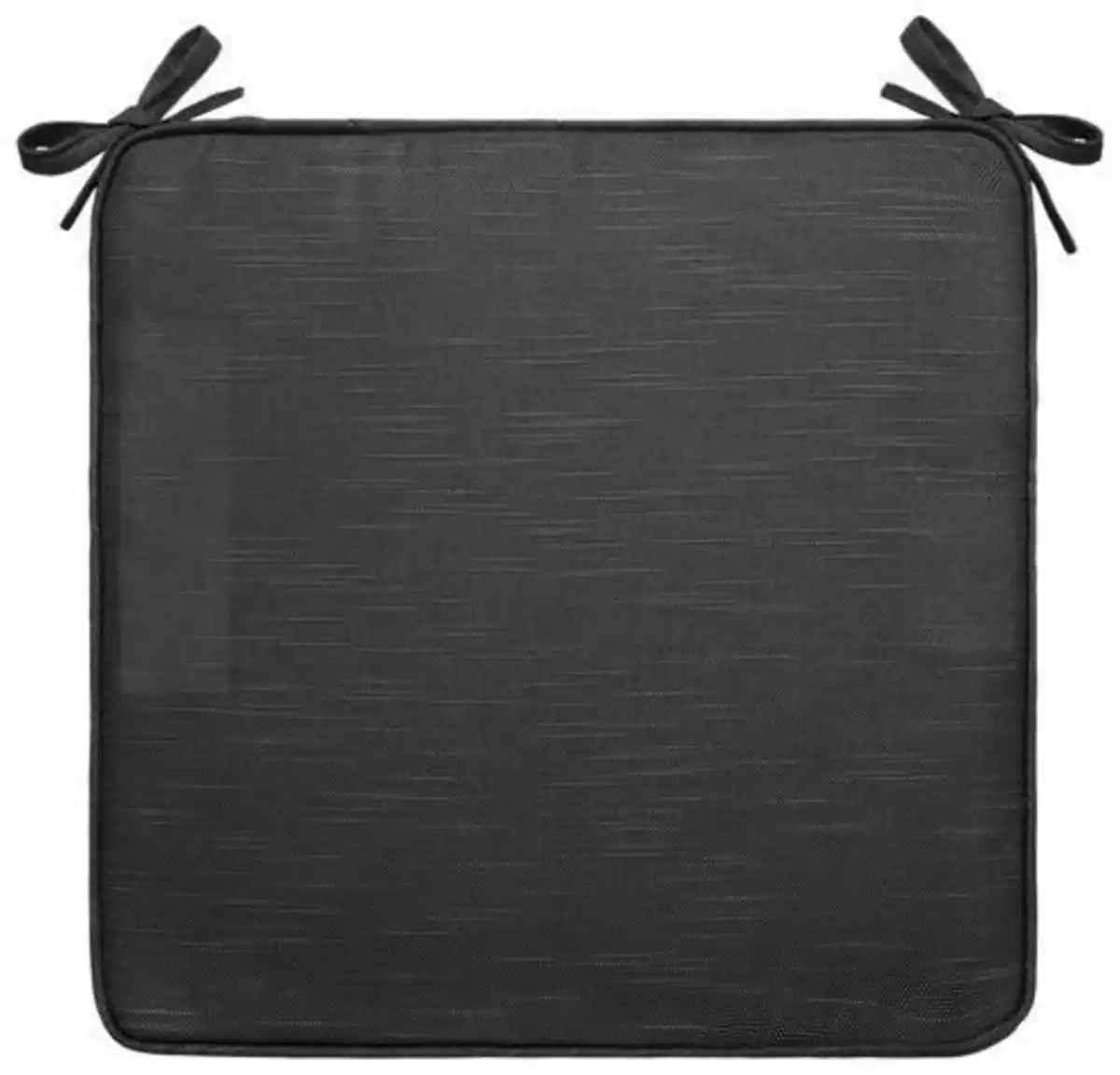 Bild 1 von Sitzkissen Peti Schwarz ca. 45x45cm aus Webstoff, Schwarz