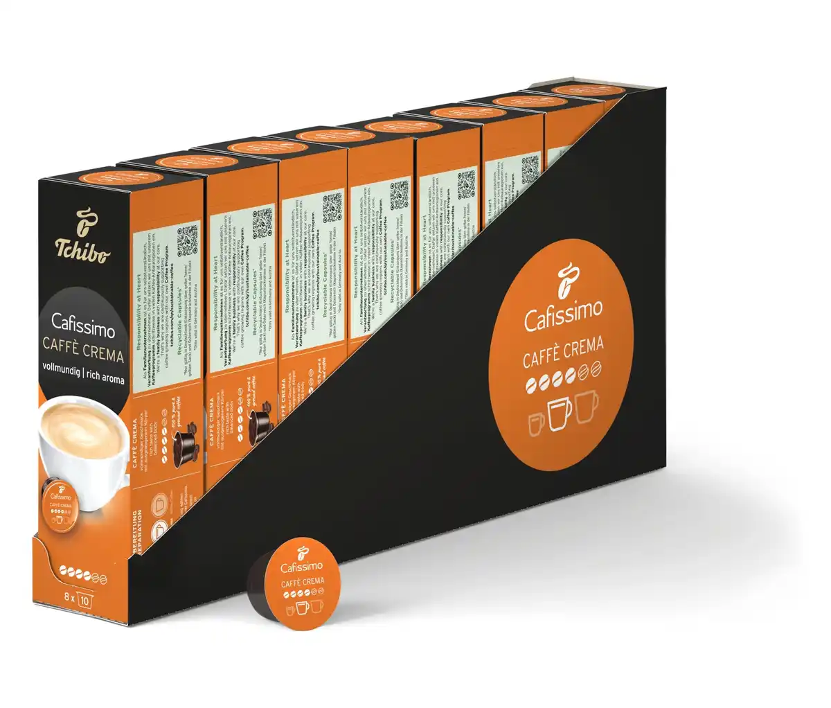 Bild 1 von Cafissimo Caffè Crema vollmundig - 80 Kapseln