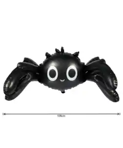 Halloween Folienballon, schwarz