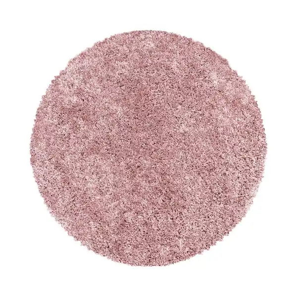 Bild 1 von Hochflorteppich Sydney Rosa Ø ca. 160cm, Rosa