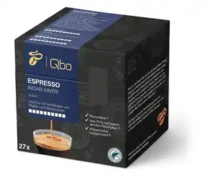 Qbo Espresso INDIAN KAVERI - 27 Kapseln