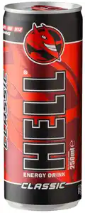 HELL Energy Drink, 0,25-l-Dose