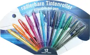 Tintenroller-Set, 12-teilig