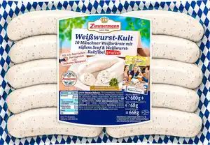 ZIMMERMANN Weißwurst-Kult, 668-g-Packg.