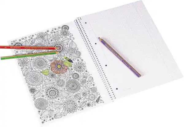 Bild 4 von BRUNNEN Collegeblock DIN A4 kariert »ZENart«