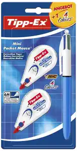 TIPP-EX Korrektur-Roller »Mini-Pocket-Mouse 2+1«, 3-teilig