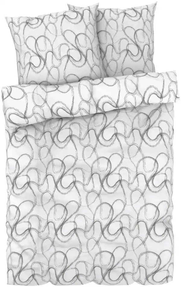Bild 3 von LIV&BO® Polycotton-Bettwäsche-Set ca. 200 x 220 cm, 3-teilig