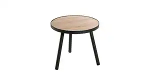 Beistelltisch Eiche rund 36 x 40 cm - GENUA