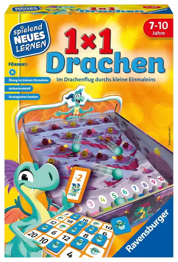 Bild 1 von RAVENSBURGER Lernspiel »1x1 Drachen«