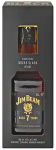 JIM BEAM Bourbon Whiskey Black Extra Aged, 0,7-l-Fl.