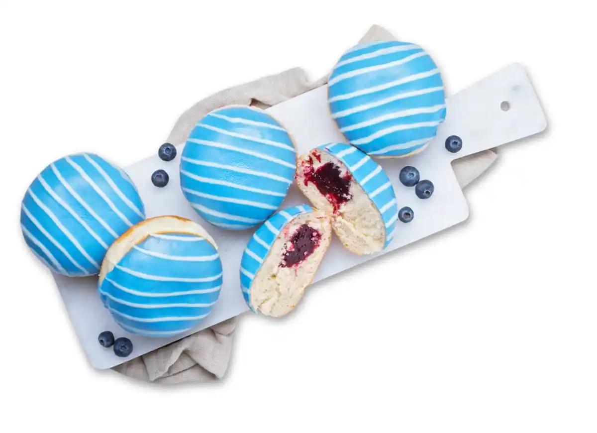 Bild 1 von Berliner/Pfannkuchen Blau-Weiß, Stück