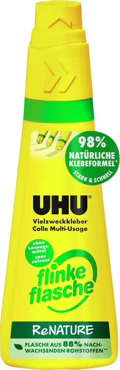 Bild 1 von UHU Flinke Flasche »ReNATURE«, 100-g-Packg.