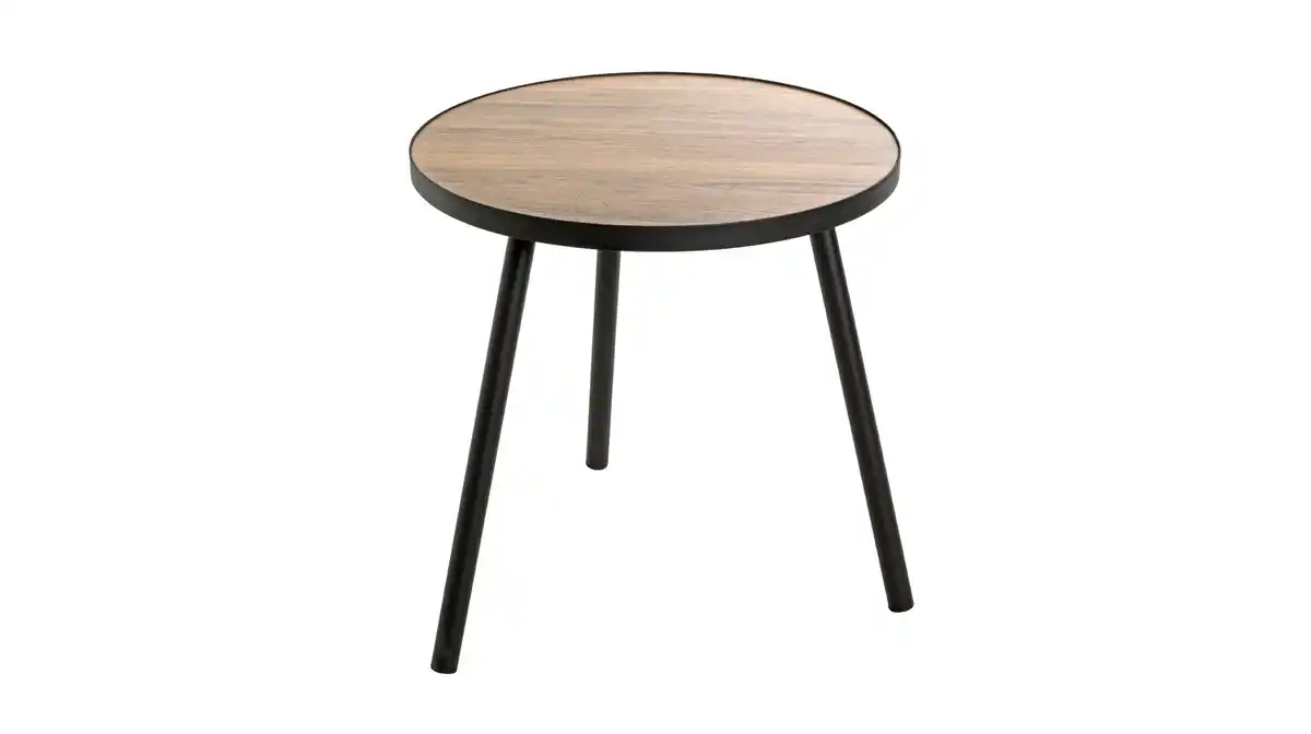 Bild 1 von Beistelltisch Eiche rund 52 x 50 cm - GENUA