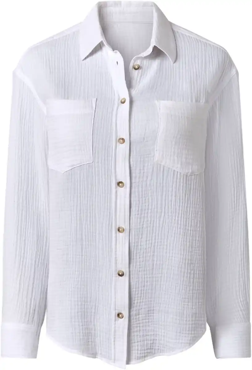 Bild 3 von OYANDA® Damen-Musselin-Bluse